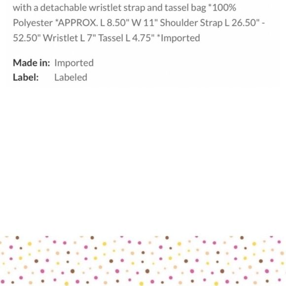 Paisley motif crossbody - Picture 5 of 5